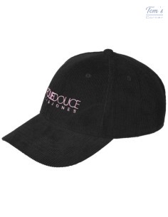 Casquette Velours Côtelé Noir Jack&Jones La Folie Douce
