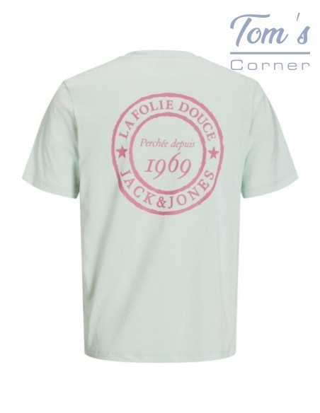 T-Shirt La Folie Douce Vert Menthe — Jack & Jones