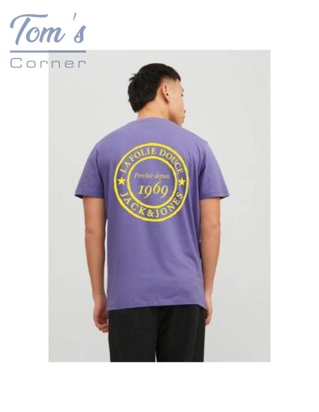T-shirt Violet La Folie Douce — Jack & Jones