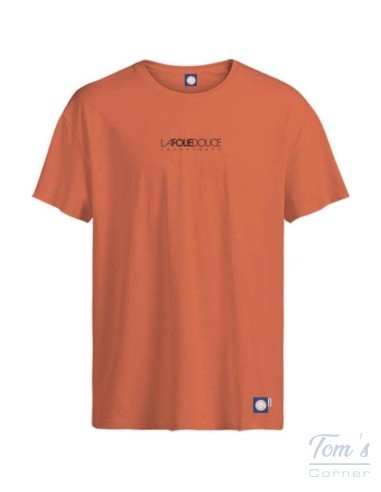 T-shirt La Folie Douce Coton Bio Orange — Jack & Jones
