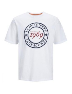 T-shirt Deeluxe Jordouce La Folie Douce | Blanc Vintage