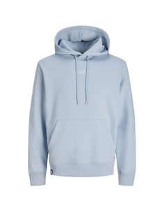 Hoodie Bleu Ciel Coton Bio — Jack & Jones