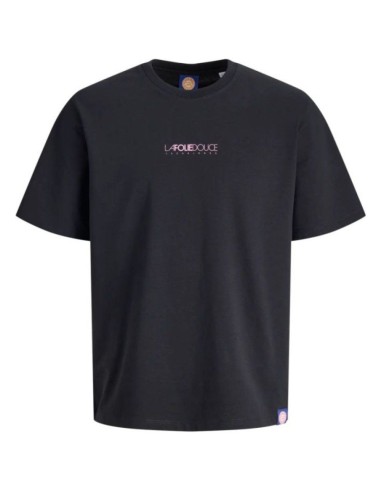 T-shirt Oversize Noir La Folie Douce — Jack & Jones