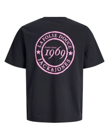 T-shirt Oversize Noir La Folie Douce — Jack & Jones