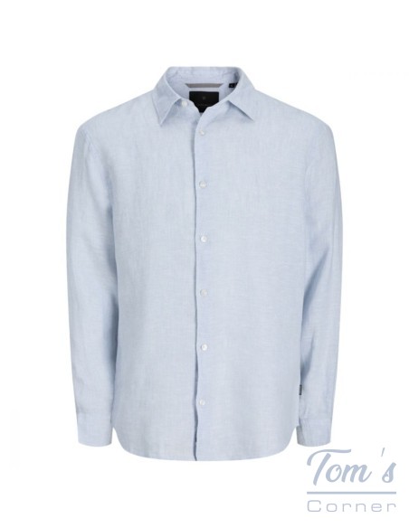 Chemise Lin Bleu Ciel Homme — Jack&Jones Premium